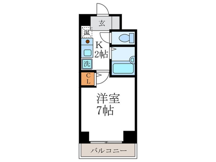 グレ－スコ－ト寺之内の間取り図