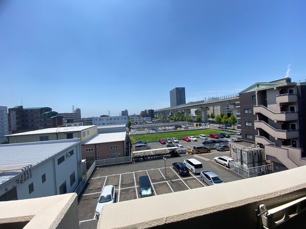 室内からの展望