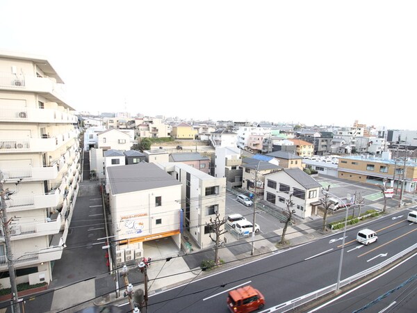 室内からの展望