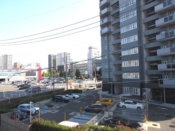 室内からの展望