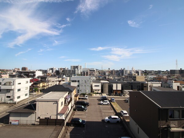 室内からの展望