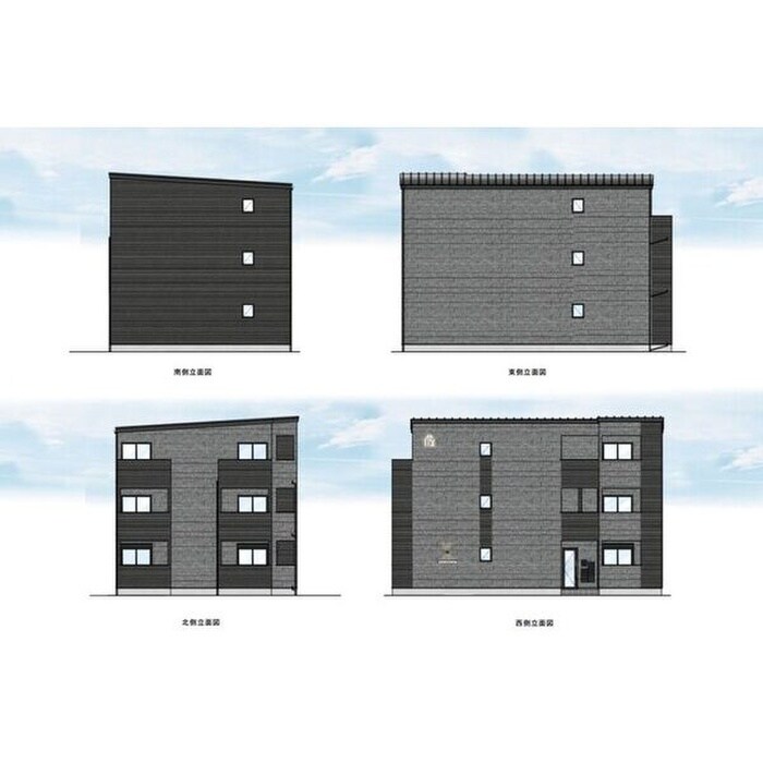 物件外観写真2　(完成予想図)