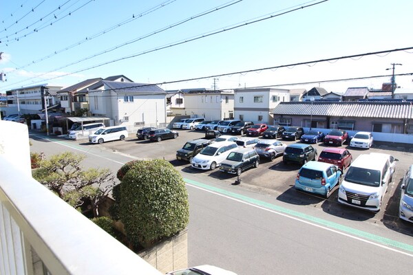 室内からの展望