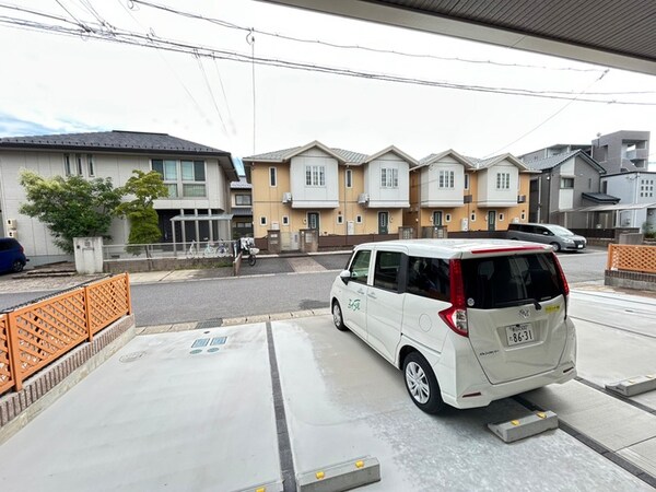 室内からの展望
