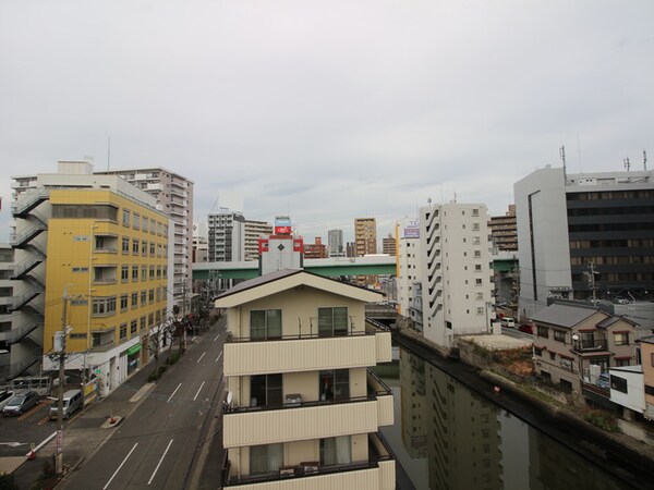 室内からの展望