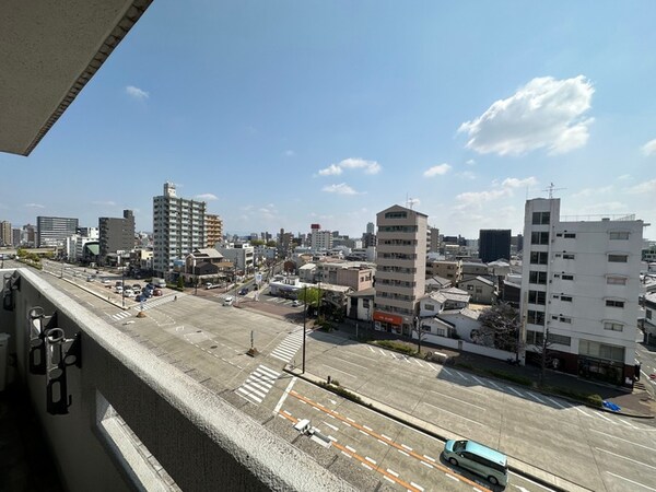 室内からの展望