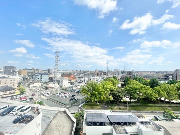 室内からの展望