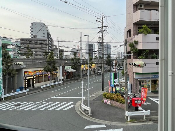 室内からの展望