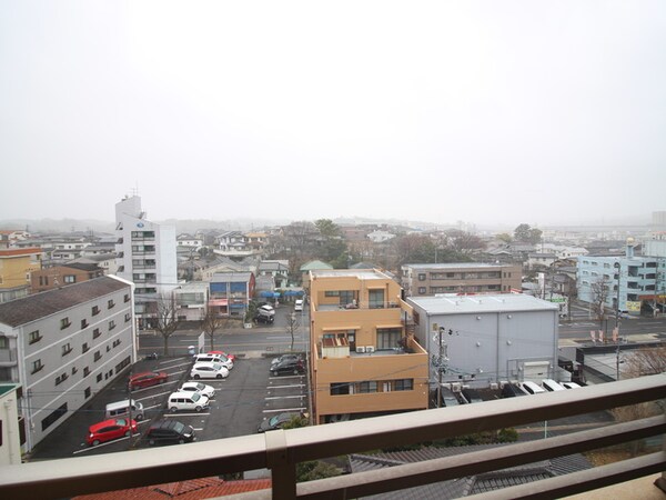 室内からの展望