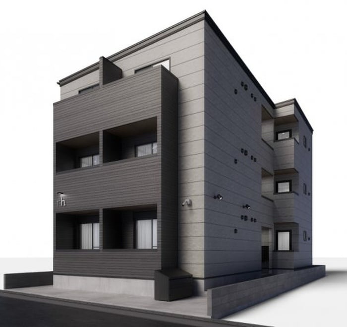 物件外観写真1　(完成模型)