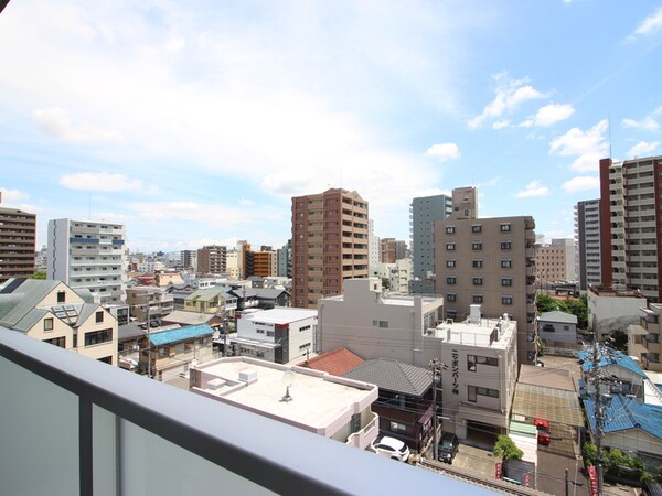 室内からの展望