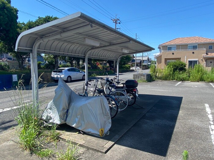 ハイツFUJI　B棟の駐輪場