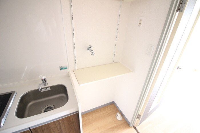 ハイツSHINの洗濯機置場