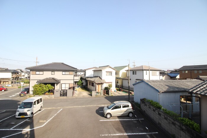 ハイツSHINの室内からの展望