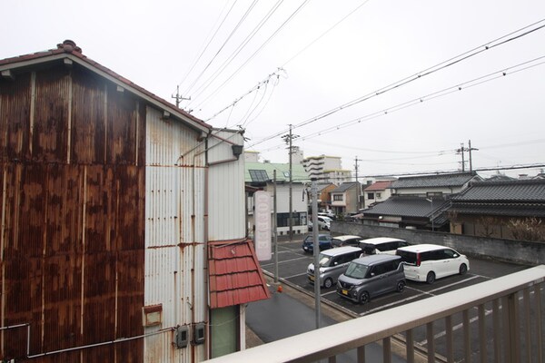 室内からの展望