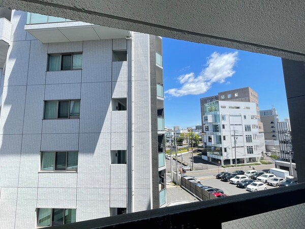 室内からの展望