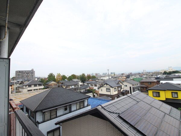 室内からの展望