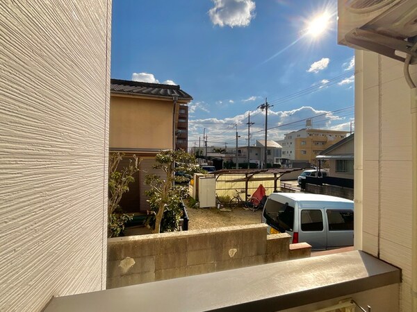 室内からの展望