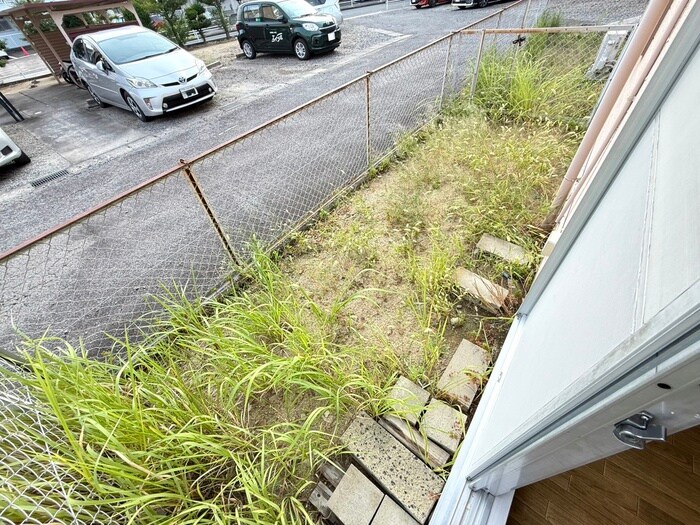 ジョイフル三輪Ｂ棟のベランダ・バルコニー