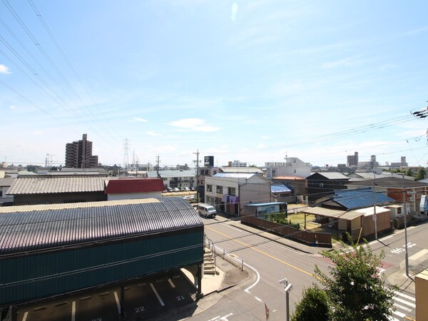 室内からの展望