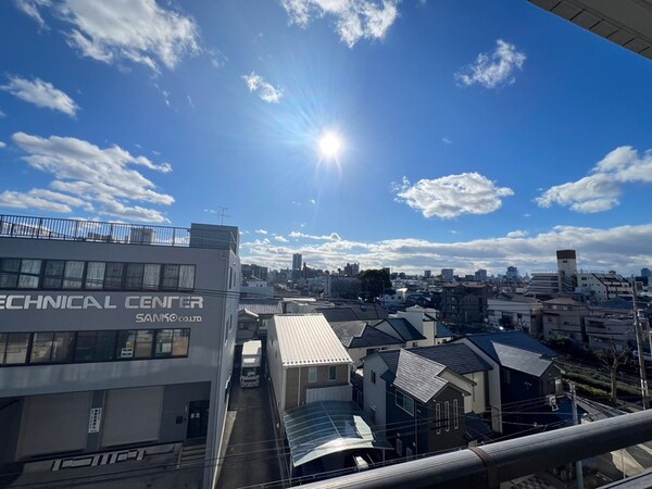 室内からの展望