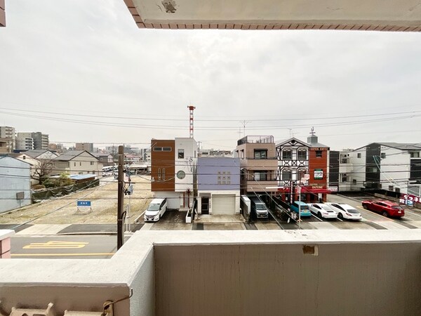 室内からの展望