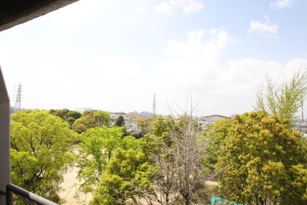 室内からの展望