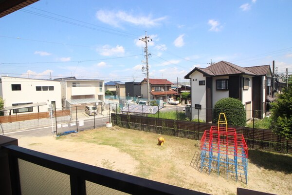 室内からの展望