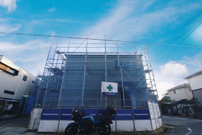物件外観写真2　(建築中)