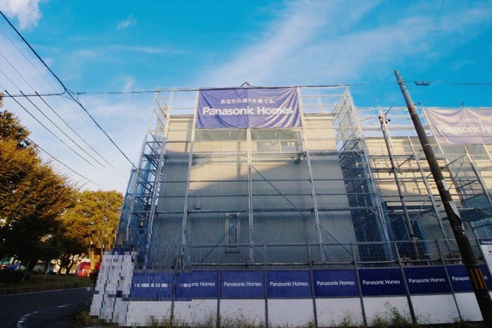 物件外観写真4　(建築中)