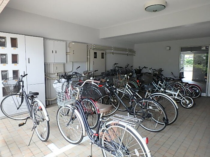 マンション鬼頭の駐輪場