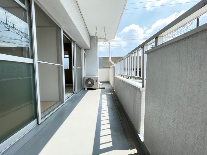 マンション鬼頭のベランダ・バルコニー