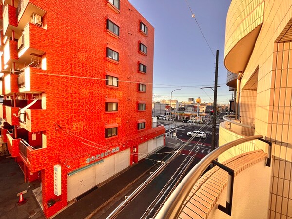 室内からの展望