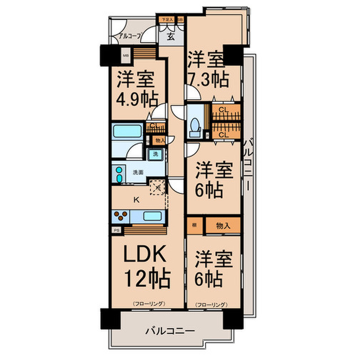 間取図