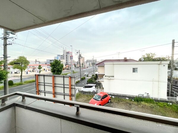 室内からの展望