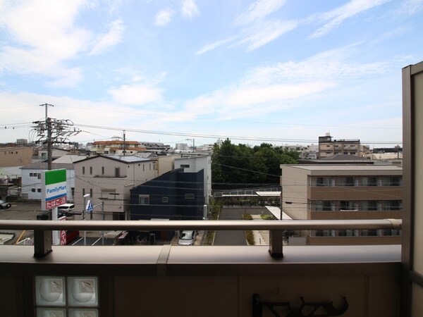 室内からの展望