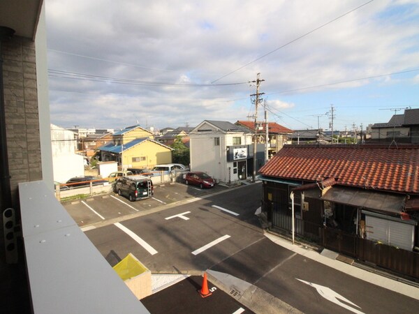室内からの展望