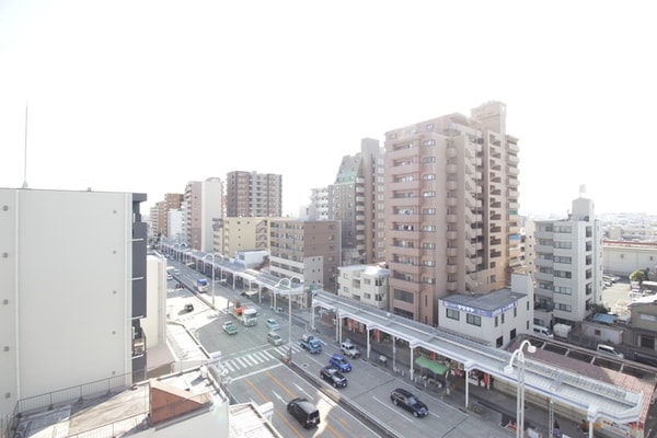 室内からの展望