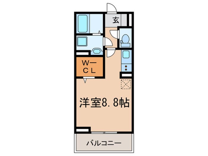 セジュール・オッツＭの間取り図