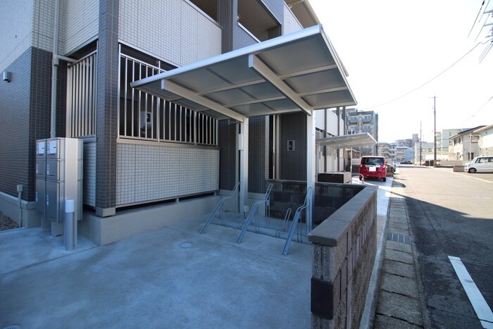 セジュール・オッツＭの駐輪場