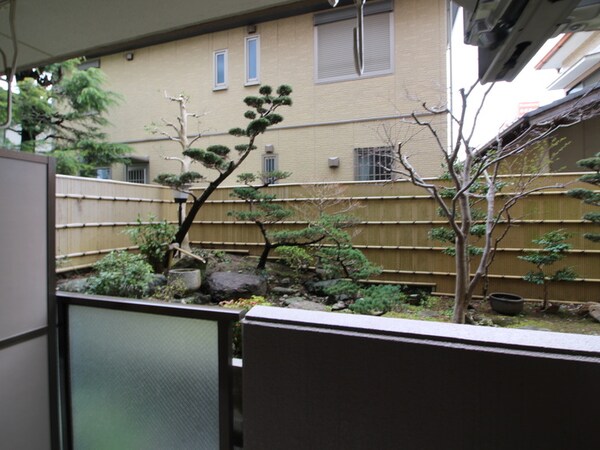 室内からの展望