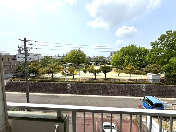 室内からの展望
