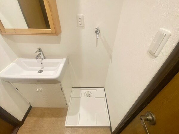 洗濯機置場