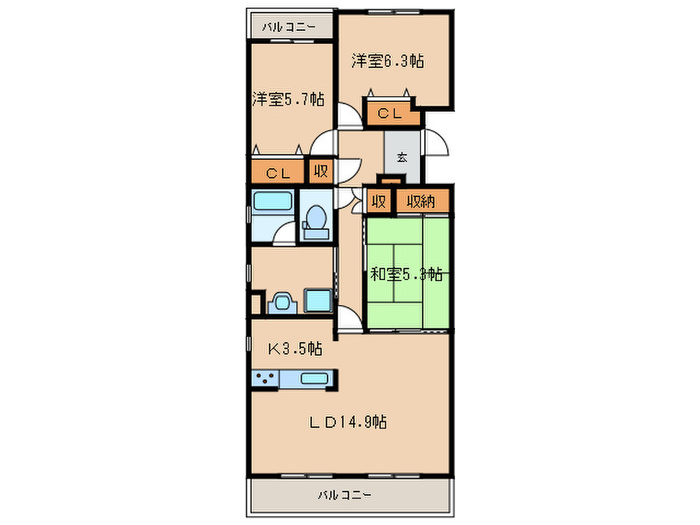 間取図