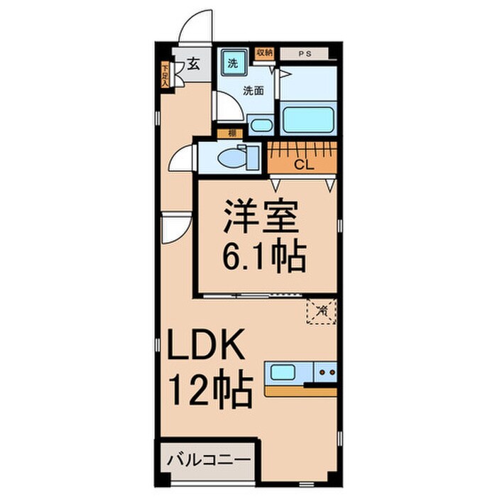 ＬＵＣＥ Ⅱの間取り図