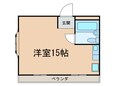 音聞ハイツの間取図