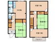 二葉ハイツの間取図