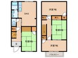 二葉ハイツの間取図