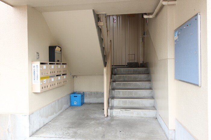 マンション武峰の駐輪場