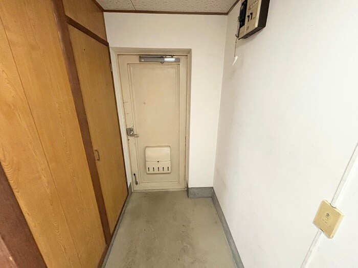 マンション武峰の玄関